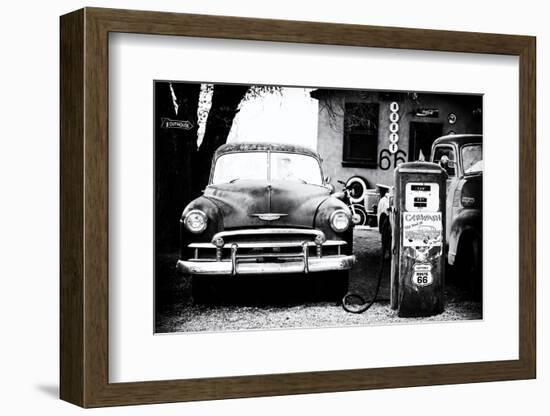 Route 66 - Gas Station - Arizona - United States-Philippe Hugonnard-Framed Photographic Print