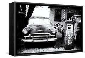 Route 66 - Gas Station - Arizona - United States-Philippe Hugonnard-Framed Stretched Canvas