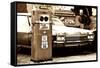 Route 66 - Gas Station - Arizona - United States-Philippe Hugonnard-Framed Stretched Canvas