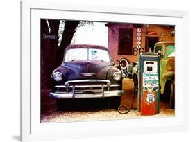 Route 66 - Gas Station - Arizona - United States-Philippe Hugonnard-Framed Photographic Print