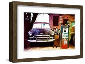 Route 66 - Gas Station - Arizona - United States-Philippe Hugonnard-Framed Photographic Print