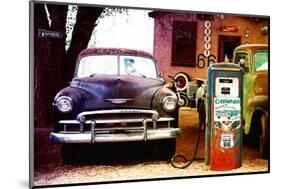 Route 66 - Gas Station - Arizona - United States-Philippe Hugonnard-Mounted Photographic Print