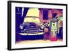 Route 66 - Gas Station - Arizona - United States-Philippe Hugonnard-Framed Photographic Print