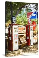 Route 66 - Gas Station - Arizona - United States-Philippe Hugonnard-Stretched Canvas