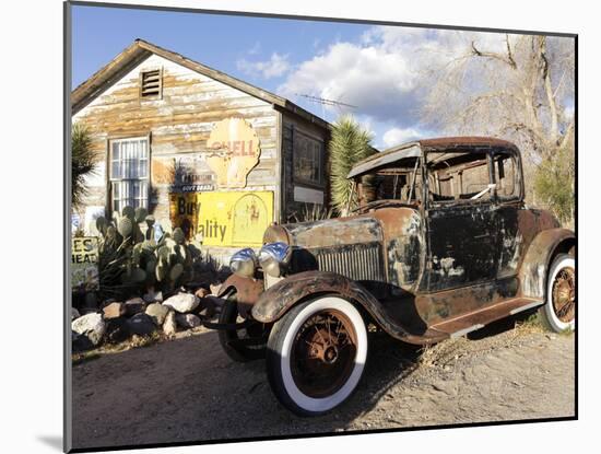 Route 66, Hackberry, Arizona, USA-Julian McRoberts-Mounted Premium Photographic Print