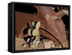 Route 66, Hackberry, Arizona, USA-Julian McRoberts-Framed Stretched Canvas