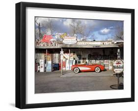 Route 66, Hackberry, Arizona, USA-Julian McRoberts-Framed Premium Photographic Print