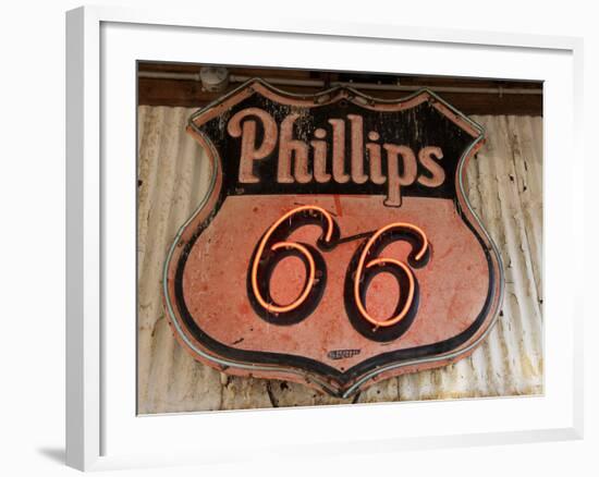 Route 66, Hackberry, Arizona, USA-Julian McRoberts-Framed Photographic Print