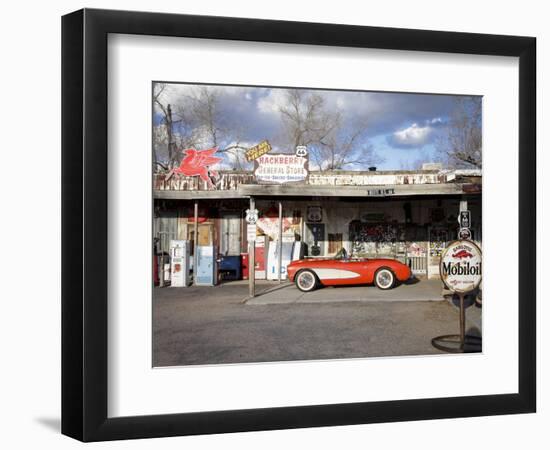 Route 66, Hackberry, Arizona, USA-Julian McRoberts-Framed Photographic Print