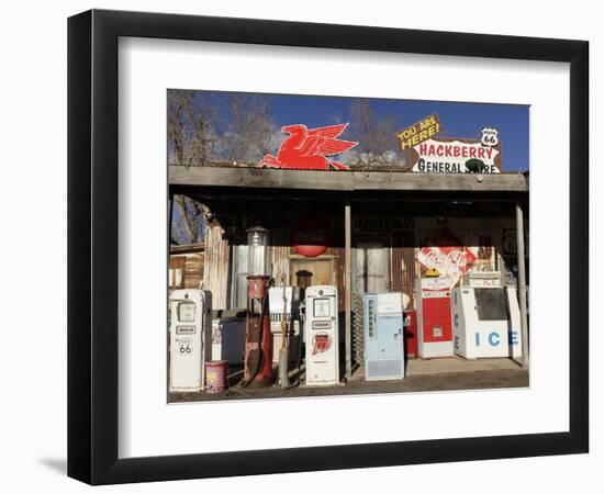 Route 66, Hackberry, Arizona, USA-Julian McRoberts-Framed Photographic Print