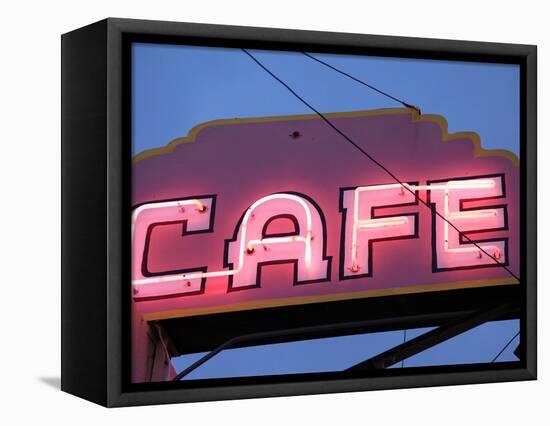 Route 66, Holbrook, Arizona, USA-Julian McRoberts-Framed Stretched Canvas