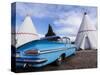 Route 66, Holbrook, Arizona, USA-Julian McRoberts-Stretched Canvas