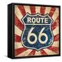 Route 66 I Sq-N. Harbick-Framed Stretched Canvas
