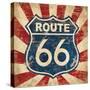 Route 66 I Sq-N. Harbick-Stretched Canvas