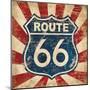 Route 66 I Sq-N. Harbick-Mounted Art Print