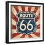 Route 66 I Sq-N. Harbick-Framed Art Print