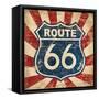 Route 66 I Sq-N. Harbick-Framed Stretched Canvas