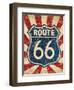 Route 66 I-N. Harbick-Framed Art Print