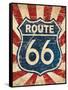 Route 66 I-N. Harbick-Framed Stretched Canvas