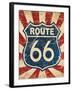 Route 66 I-N. Harbick-Framed Art Print