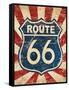 Route 66 I-N. Harbick-Framed Stretched Canvas