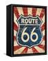 Route 66 I-N. Harbick-Framed Stretched Canvas