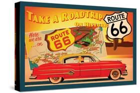 Route 66 I-Jason Giacopelli-Stretched Canvas