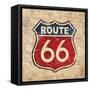 Route 66 II Sq-N. Harbick-Framed Stretched Canvas