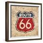 Route 66 II Sq-N. Harbick-Framed Art Print