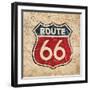 Route 66 II Sq-N. Harbick-Framed Art Print