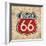 Route 66 II Sq-N. Harbick-Framed Art Print