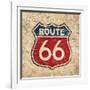 Route 66 II Sq-N. Harbick-Framed Art Print