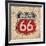 Route 66 II Sq-N. Harbick-Framed Art Print