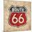 Route 66 II Sq-N. Harbick-Mounted Art Print