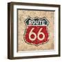 Route 66 II Sq-N. Harbick-Framed Art Print