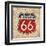 Route 66 II Sq-N. Harbick-Framed Art Print