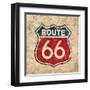 Route 66 II Sq-N. Harbick-Framed Art Print