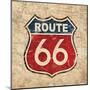 Route 66 II Sq-N. Harbick-Mounted Art Print