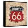 Route 66 II Sq-N. Harbick-Framed Stretched Canvas