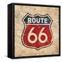 Route 66 II Sq-N. Harbick-Framed Stretched Canvas