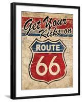 Route 66 II-N. Harbick-Framed Premium Giclee Print