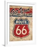 Route 66 II-N. Harbick-Framed Premium Giclee Print