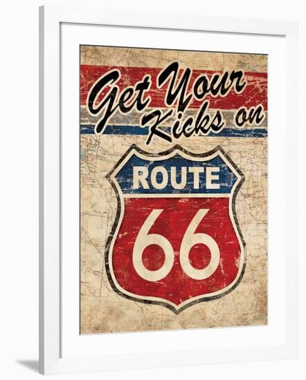 Route 66 II-N. Harbick-Framed Premium Giclee Print