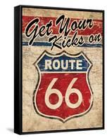 Route 66 II-N. Harbick-Framed Stretched Canvas