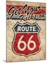 Route 66 II-N. Harbick-Mounted Art Print