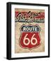 Route 66 II-N. Harbick-Framed Art Print