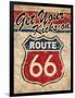 Route 66 II-N. Harbick-Framed Art Print