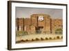 Route 66 Interpretive Center, Chandler, Oklahoma, USA-Walter Bibikow-Framed Photographic Print