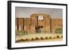 Route 66 Interpretive Center, Chandler, Oklahoma, USA-Walter Bibikow-Framed Photographic Print