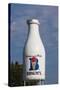 Route 66 Milk Bottle Building, Oklahoma City, Oklahoma, USA-Walter Bibikow-Stretched Canvas